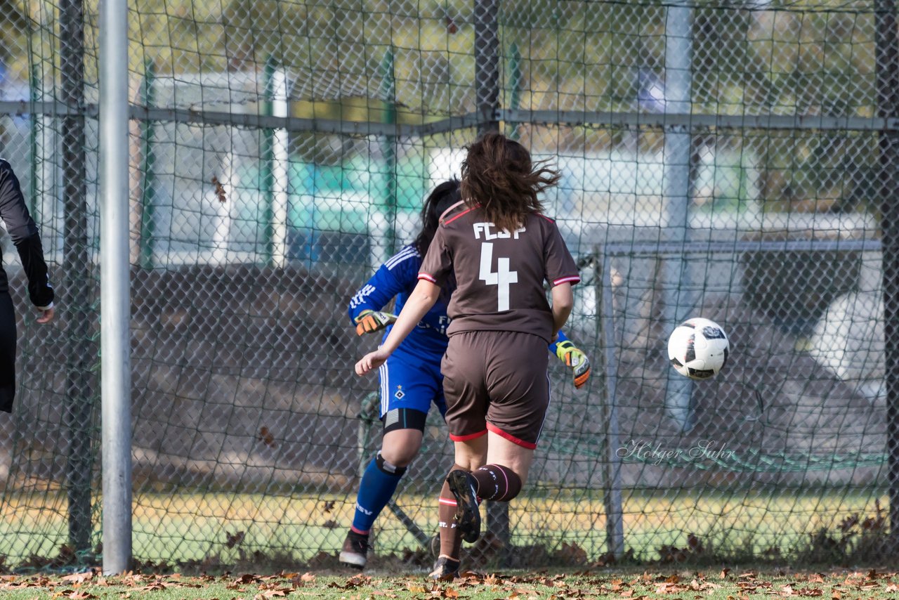 Bild 313 - B-Juniorinnen Hamburger SV - FC St.Pauli : Ergebnis: 1:2